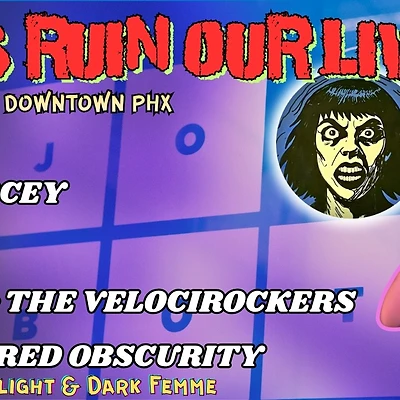 Portada del episodio LIVE Punk Rock | Fractured Obscurity, T. Bex & the Velocirockers, NONE!, Rad Stacey, TA-80 •LROL #82