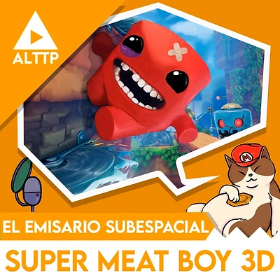 episode El Emisario Subespacial: Super Meat Boy 3D cover