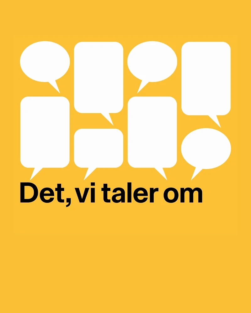 Det, vi taler om cover